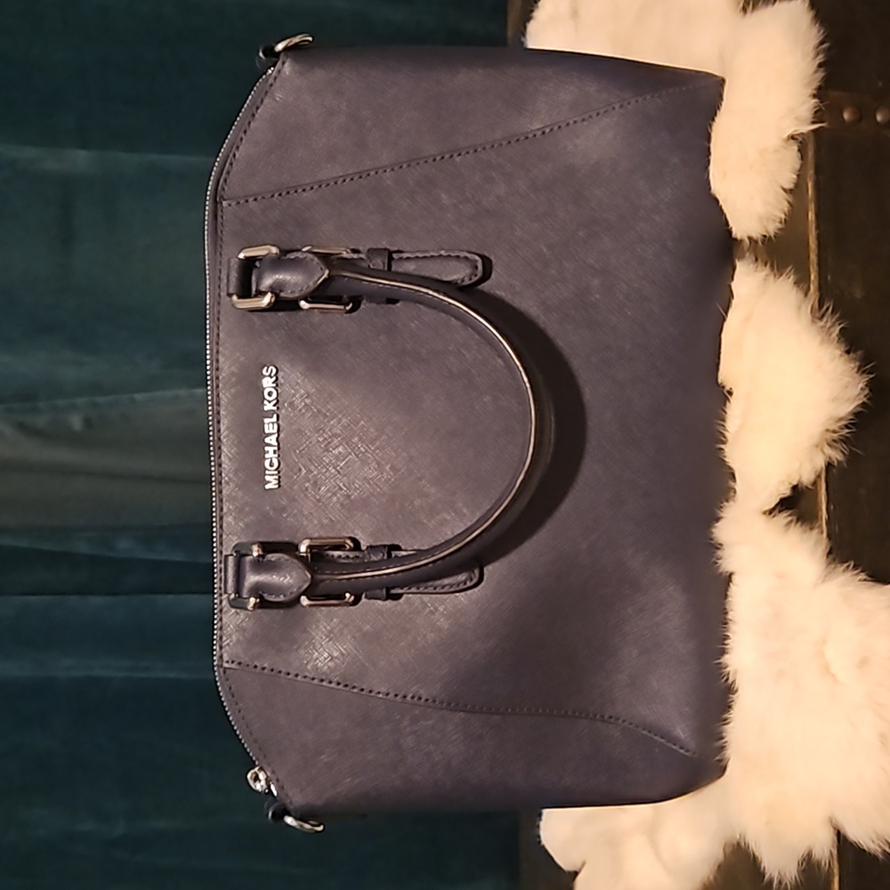 Michael Kors Ciara Saffiano Leather Satchel